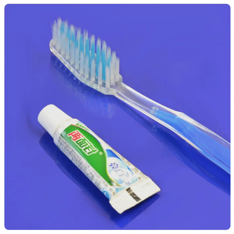 Online Buy Wholesale hotel toothbrush with toothpaste from China hotel