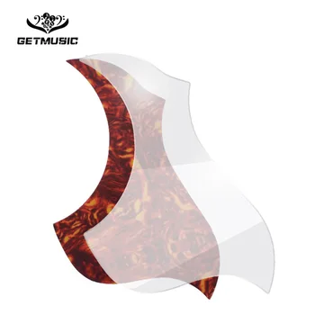 

Eagle Style Pickguard Acoustic Guitar Pickguard Sticker Transparent and Turtle Shell Color