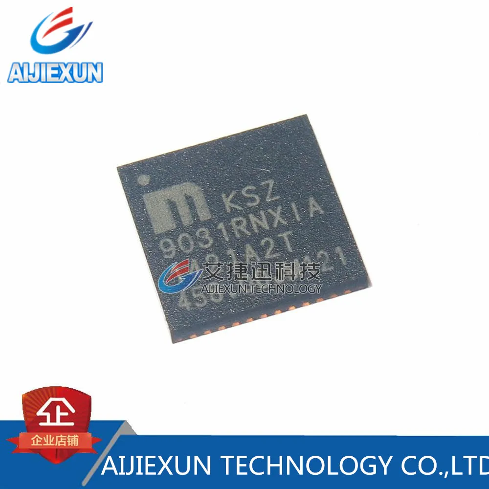 1 PCS em estoque KSZ9031RNXIA/RNXCA TQFN48 Apoio Gigabit