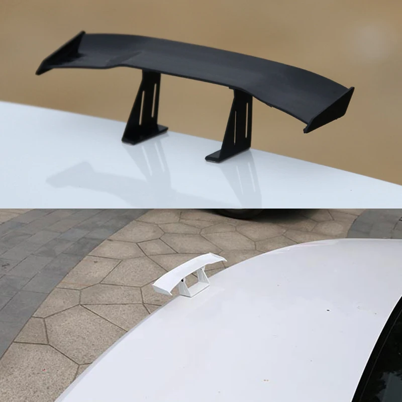 

1x Car Tail Wing Spoiler Mini Auto Decoration For Mitsubishi Asx Lancer 10 Outlander Pajero Sport 9 Colt Carisma Galant Grandis