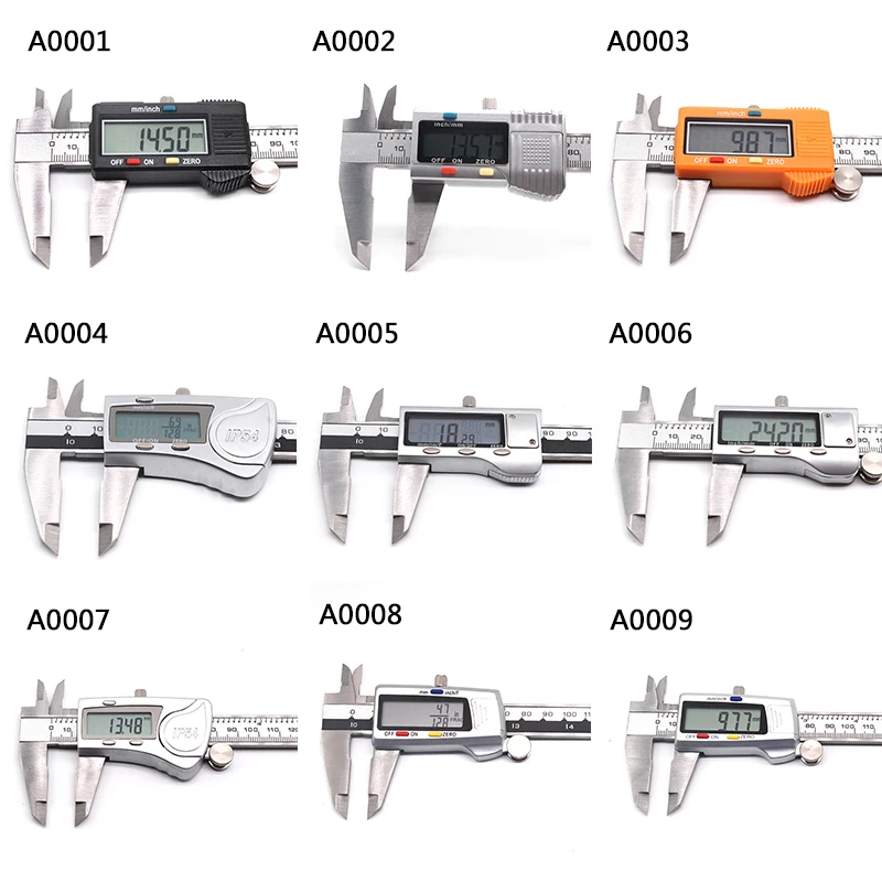 1PC Digital Caliper 0 150mm Measuring Tool Stainless Steel Measuring