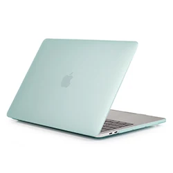 SeenDa кристалл Матовый для Macbook Pro 13 ноутбук матовая жесткая оболочка Защитная крышка чехол для ноутбука Macbook Air 13 дюймов - Цвет: little blue