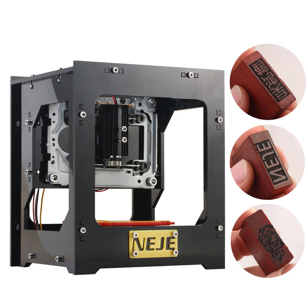 

CNC Laser Engraving Machine 1000mW Automatic DIY Print Engraver Mini USB Engraving Machine Off-line Operation