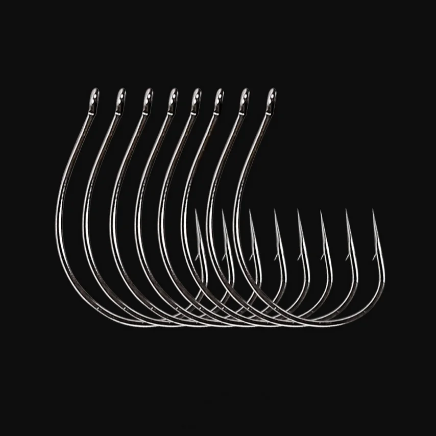 Black Nickel Fishing Hook Worm WACKY RIG Lure Soft Bait Fishhook 8 Pieces Bag Hooks Drop-shot Rig Black Nickel Fishing Hook Worm WACKY RIG Lure Soft Bait Fishhook 8 Pieces Bag Hooks Drop-shot Rig