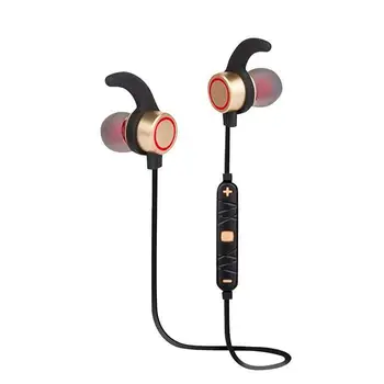 

Bluetooth Earphones Stereo Music Wireless Headset Sport Earphone Earpiece With Mic for Mobile Phone iPhone Xiaomi