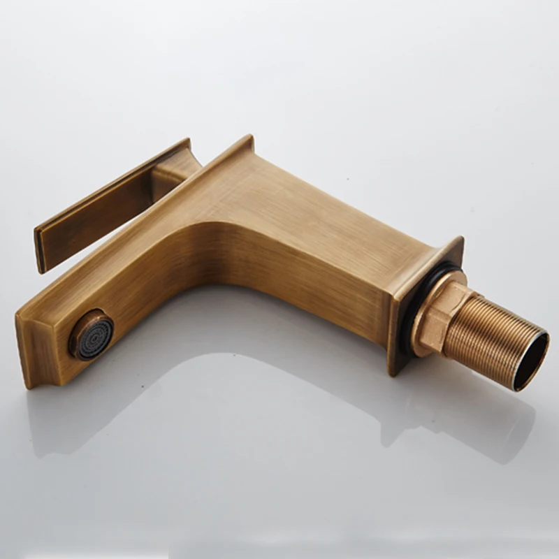 Antique Brass Basin Faucet Single Handle/Hole Bathroom Vessel Sink Faucet Basin Mixer Tap KD1247 Antique Brass Basin Faucet Single Handle/Hole Bathroom Vessel Sink Faucet Basin Mixer Tap KD1247