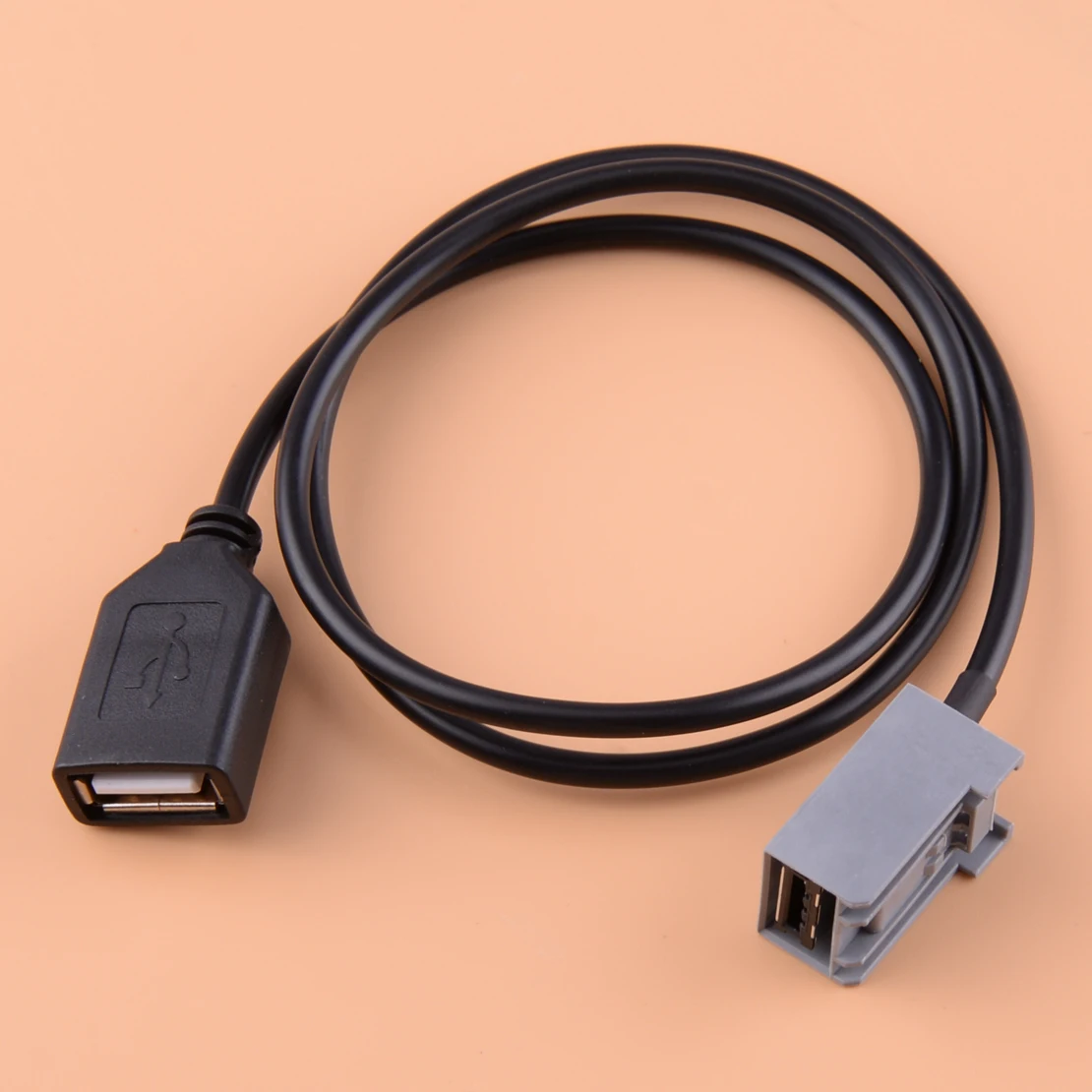 

CITALL Car Auto USB Female Cable Adaptor AUX Port Fit For Honda Civic Jazz CR-V Accord Odyssey 2009 2010 2011 2012 2013