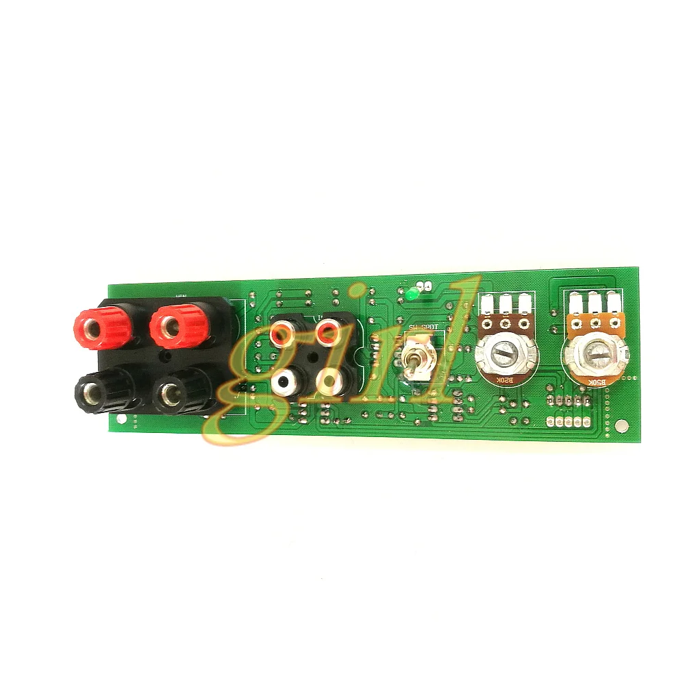 Pure subwoofer front plate low pass filter high level input DIY pre tone balanced input / output