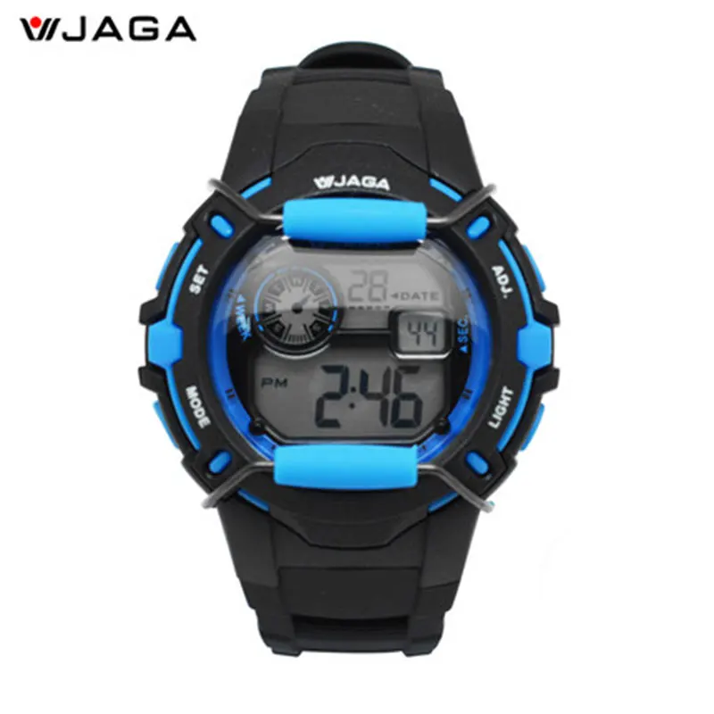 JAGA мужские спортивные часы Move мужские многофункциональные электронные часы 100 метров водонепроницаемые часы Diver спортивные часы Regarder M872