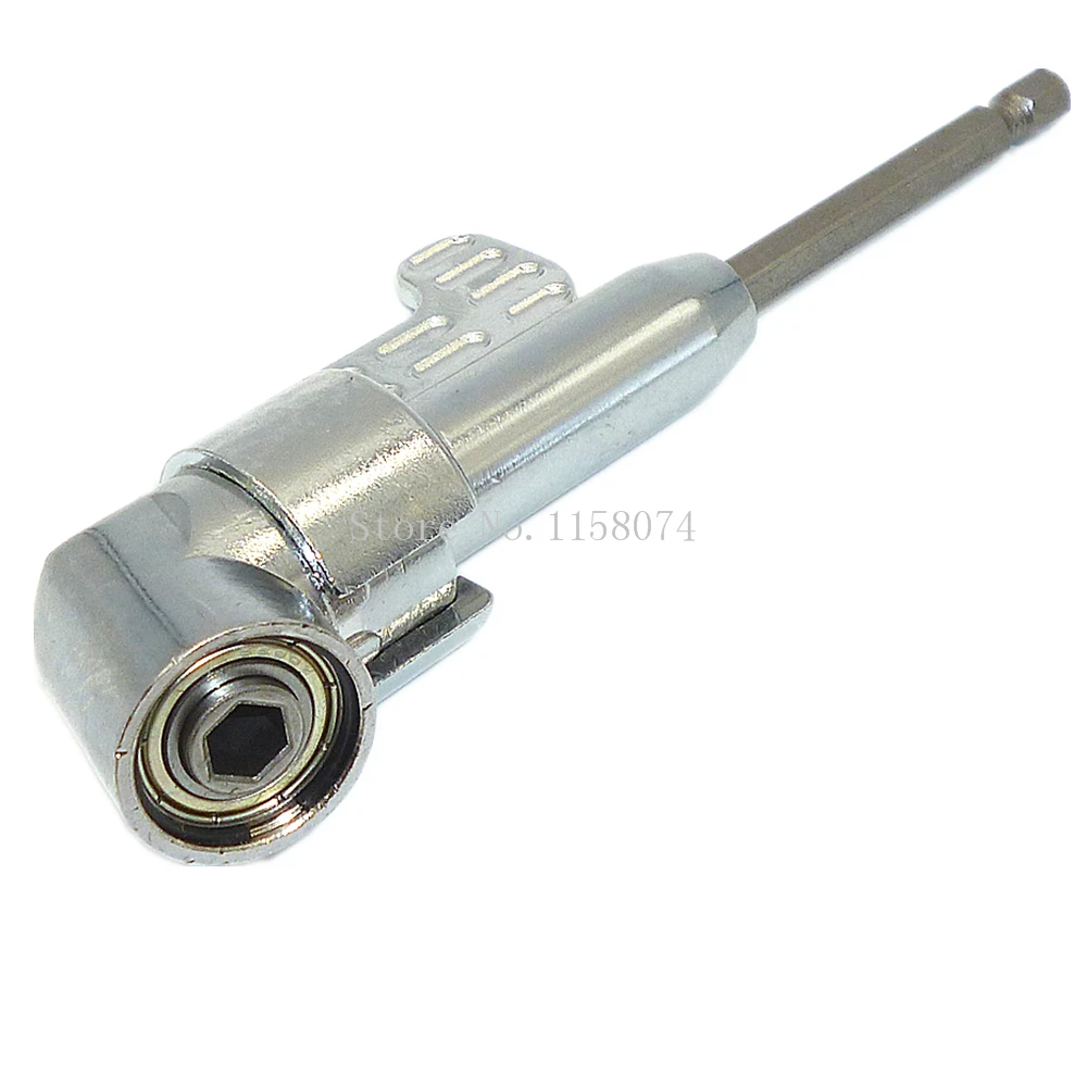 

105 Degrees Angle Extension Driver Magnetic 1/4 Inch Hex Screwdriver Bit Holder 360 Degree Adjustable For Power Drill Tool