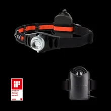 Высокопроизводительный светодиодный налобный фонарь H7 с регулируемой яркостью и зумом с бесплатными батареями