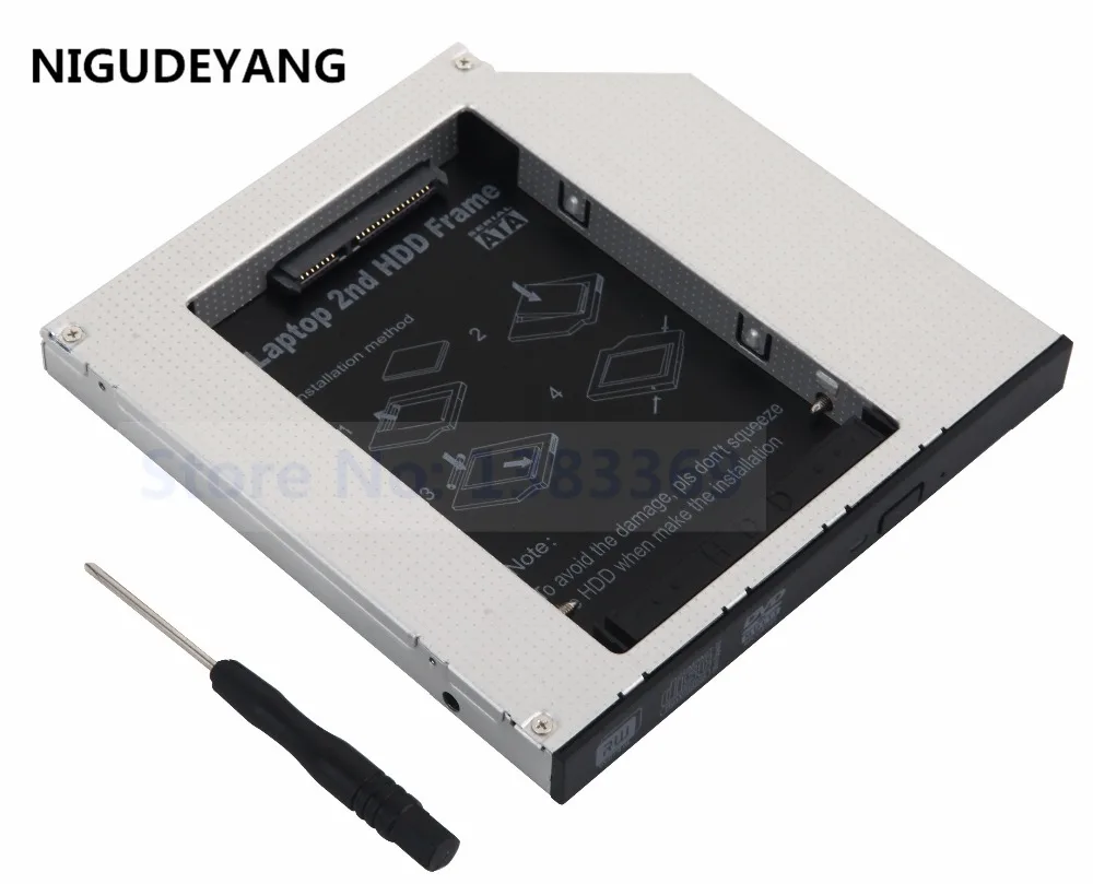 NIGUDEYANG 2 й жесткий диск HDD SSD Caddy для Acer Aspire 2480 3050 5050 Travelmate 8100|ssd caddy|hdd ssd caddyhard drive hdd |
