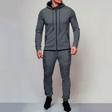 Спортивный костюм для мужчин, спортивный костюм для бега, одежда для спортзала, повседневные толстовки, спортивный костюм, комплект для мужчин, толстовка на молнии+ штаны для бега, костюм chandal hombre