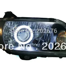 Ча Ангел глаз фар в сборе, с ангельским глазом и BI-XENON проектор, совместимые автомобили: MAZDA FAMILY 323