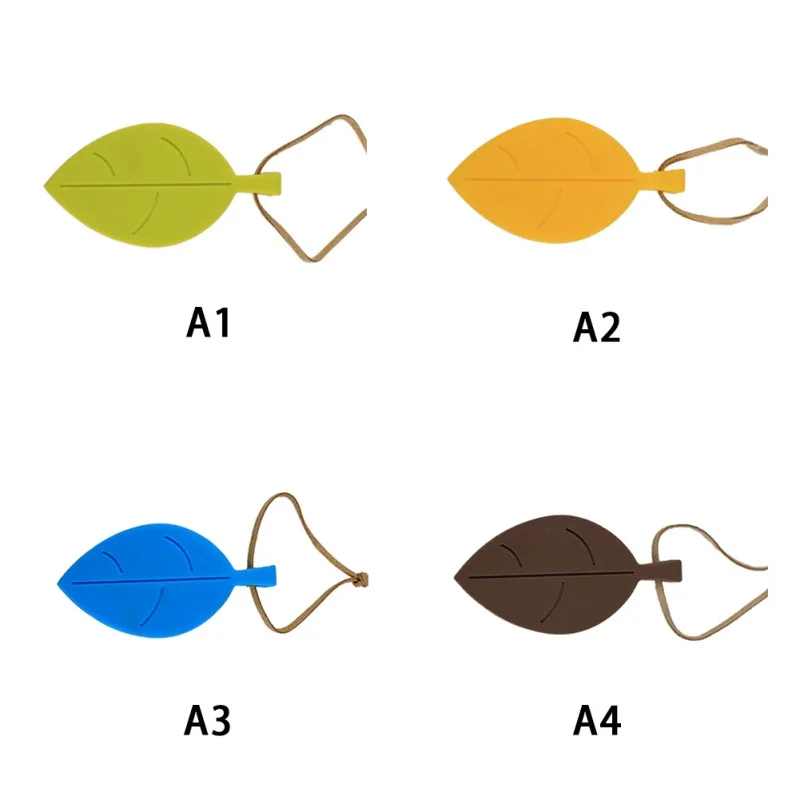 Детская безопасность дверь стопор Клин Листья Форма Дизайн силиконовый анти-щепотку для повседневного использования