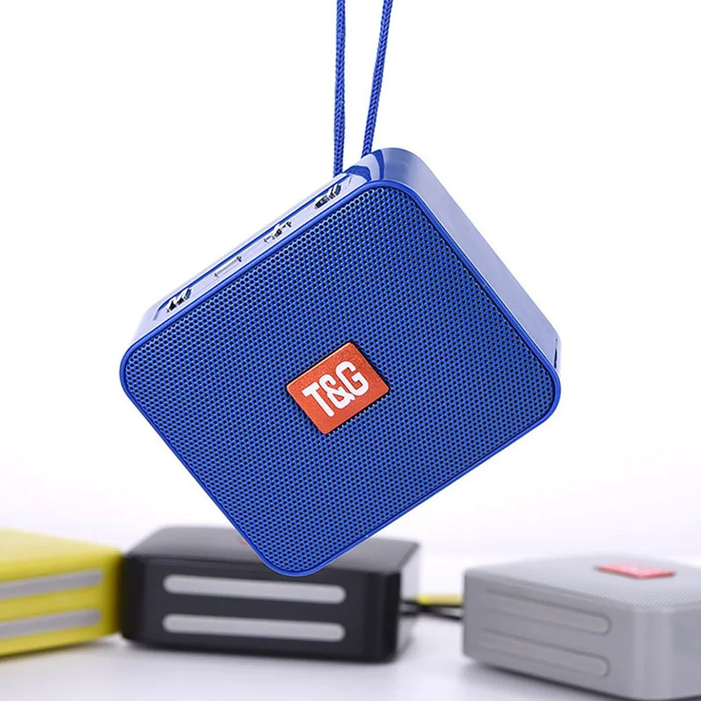 

1.Portable Square Bluetooth Speaker Player Wireless V5.0 500MAH FM USB TF AUX Stereo Music Surround Outdoor Loudspeaker