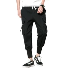 Новинка года; весенние хлопковые мужские тренировочные брюки; брюки для бега; повседневные узкие шаровары; мужские брюки до щиколотки; Прямая ; ABZ118