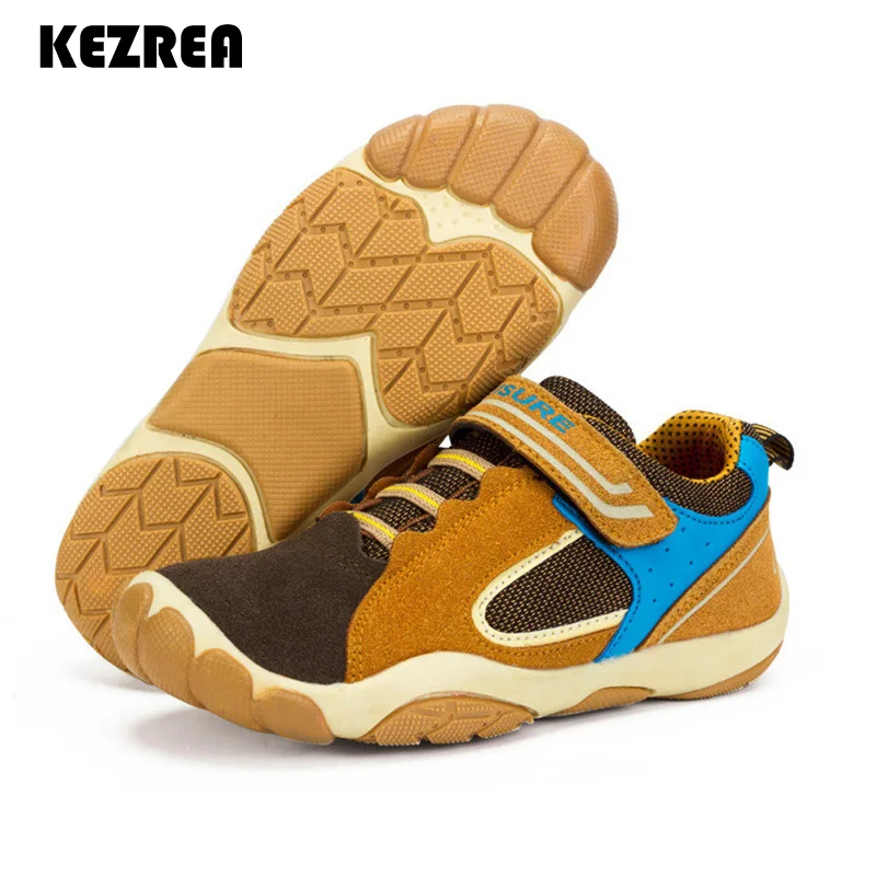 

Kezrea Brand 2018 Kids Shoes Children Casual Shoes Mesh Breathable Leature Sneakers Spring Autumn Big Size Shoes for Boy