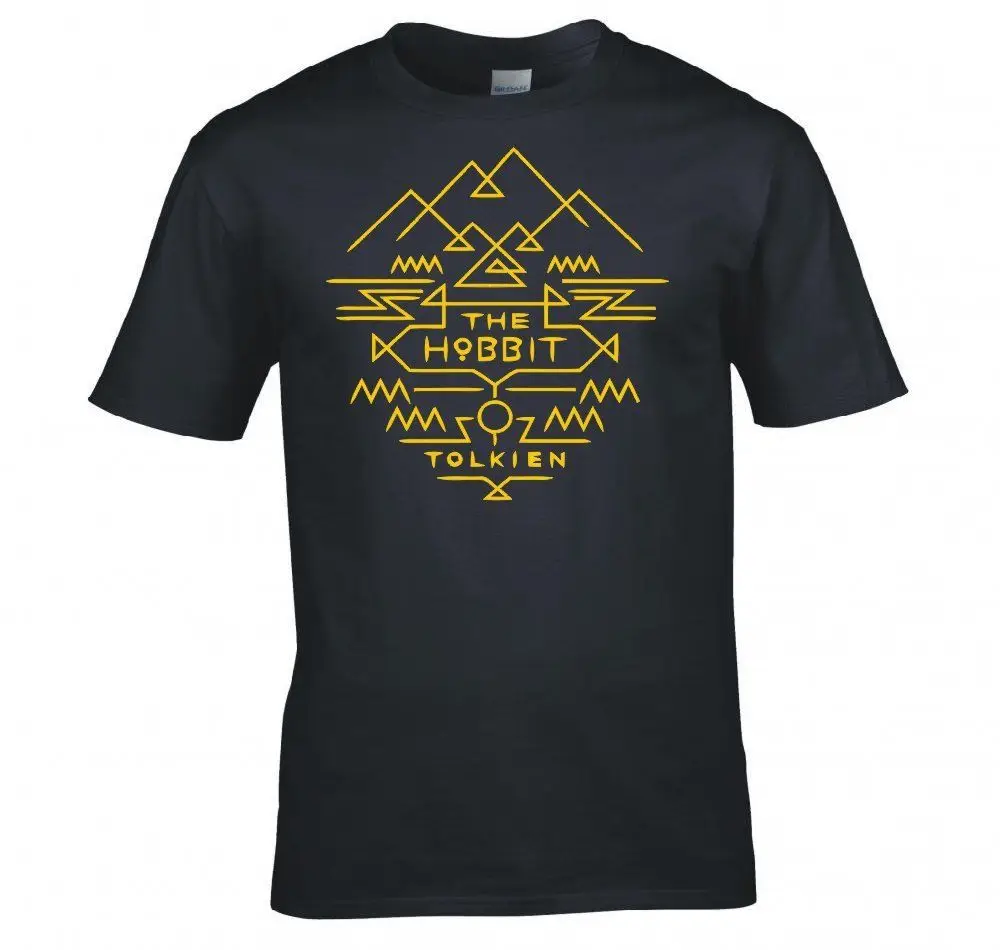 2018 футболка Homme Футболки Властелин колец/Хоббит &quotAzteca&quot Camiseta Для мужчин лето