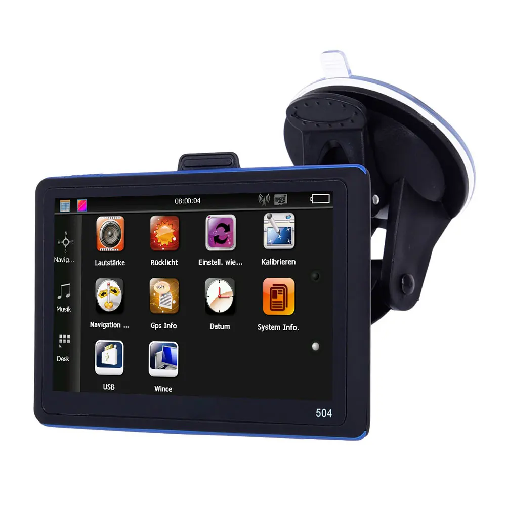 Vehemo 5 дюймов gps навигация Авто gps практическая навигационная система направления для пожизненного поворота драйвер оповещения TF карта