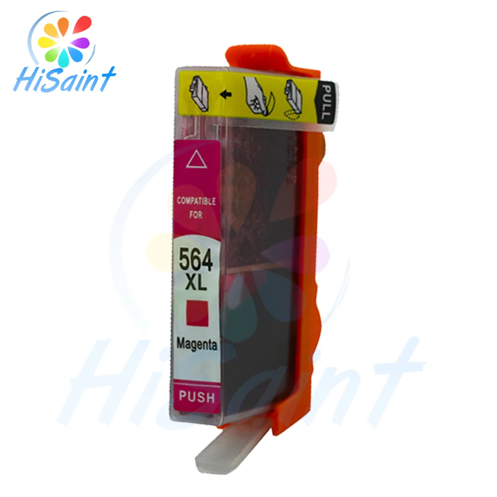 Hot On Sale Compatible Magenta ink cartridge for HP 564 564XL fits for HP Photosmart B8550/B8500