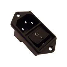 Двухсторонний выключатель питания переменного тока 10 А 250 В переменного тока 3 Клеммная розетка