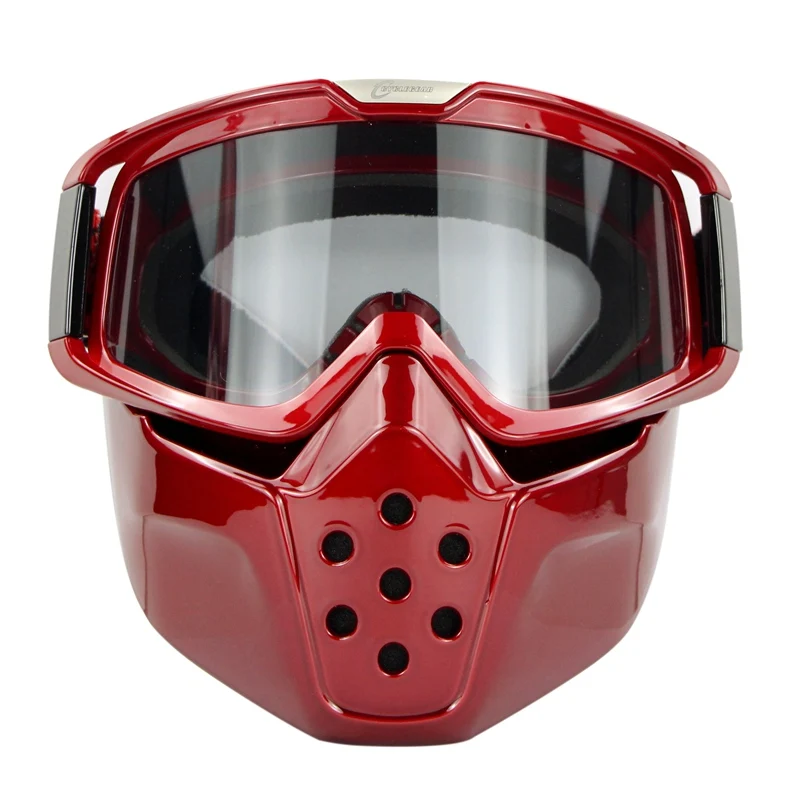 High End Mask Motocross Goggles Vintage Helmet Fitting Retro Motorcycle