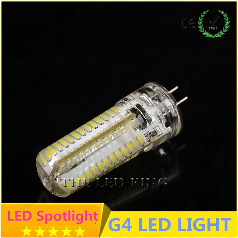 SonQin 1 шт. мини G4 светодиодный 3 Вт 5 9 12 15 переменного тока/DC12V AC220V SMD 2835 3014 лампада