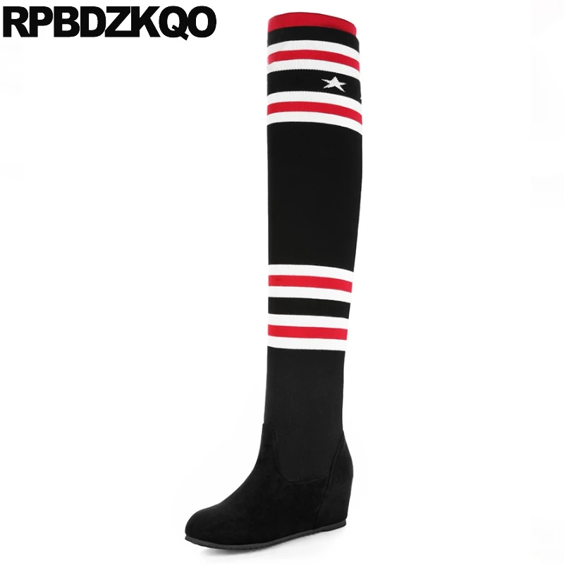 sock knit slip on shoes