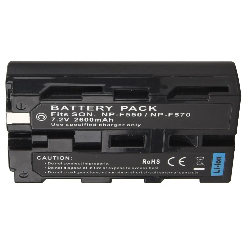 2600 мАч NP F550 NP F570 цифровая фотокамера Батарея пакет для sony NP-F550 NP-F570 Батарея для NP F570 NP F550 Батарея