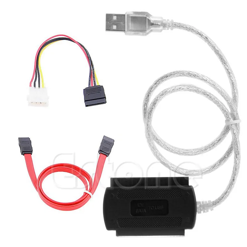 For 2 5 3 5 Drive Hard SATA PATA IDE Drive to USB 2 0 Adapter 3