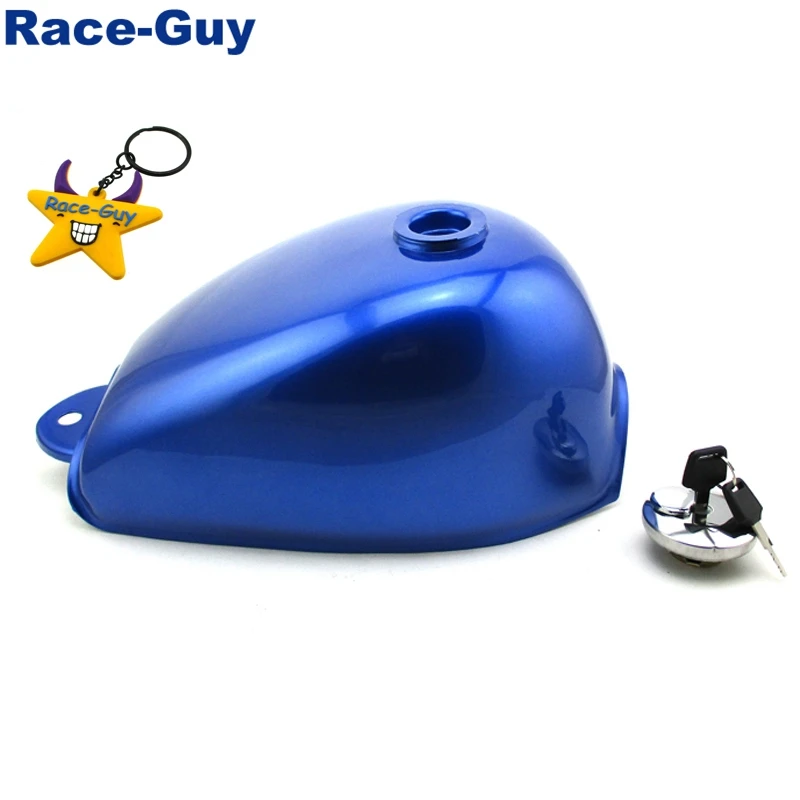 

Blue Fuel Gas Tank With Key For Honda Monkey Bike Mini Trail Z50 Z50A Z50J Z50R