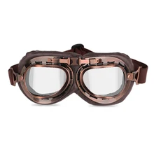 Herorider Moto Flying Vintage Motorcycle Goggles Biker Aviator Pilot WWII Helmet Goggles Cruiser Scooter Glasses Motorbike Motor