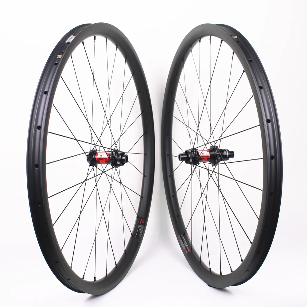 Winowsports MTB 29er carbon wheels DT240S high end XC wheel mtb 29 inches cross country wheelset Sram cassette 15*100/12*142mm