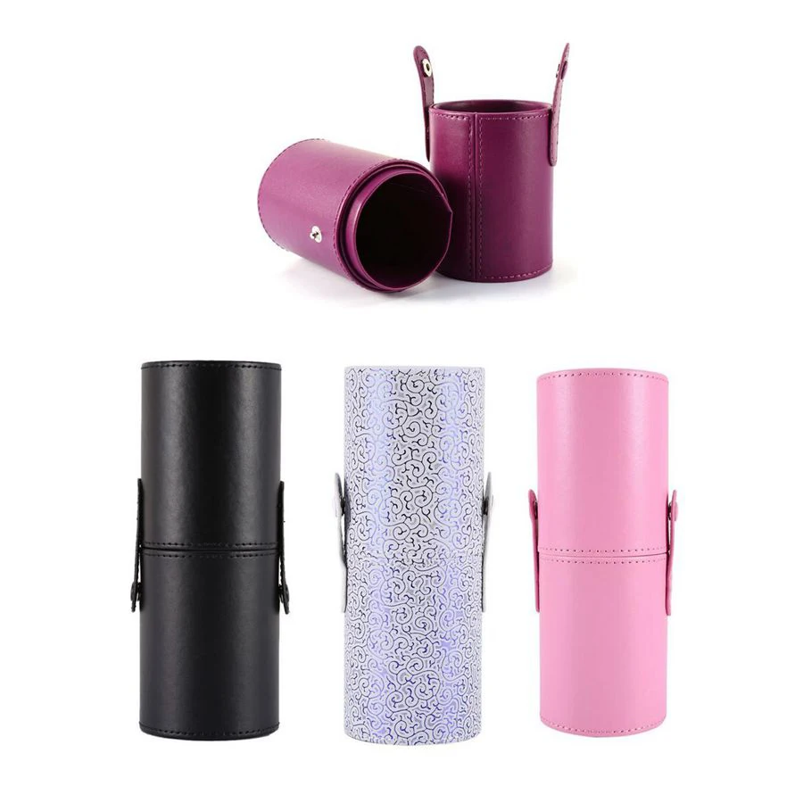 Makeup Brushes Holder Portable Tube Make up Brush Case Pen Storage