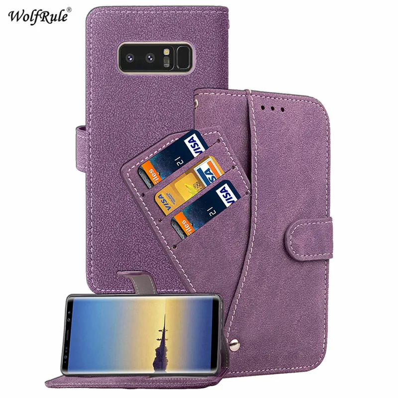 Для случая samsung Galaxy Note 8 чехол Флип кожаный бумажник случае слот для карт samsung Galaxy Note 8 чехол для samsung Примечание 8 N950F