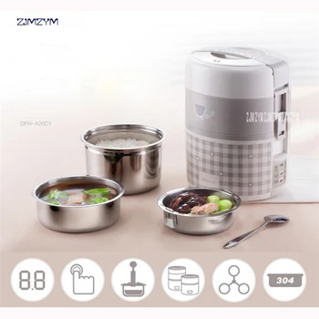 

DFH-A20D1 1L Mini Rice Cooker Electric Rice Cooker Auto Rice Cooker With Cute Pattern For Rice Soup Porridge Steamed Egg 270W