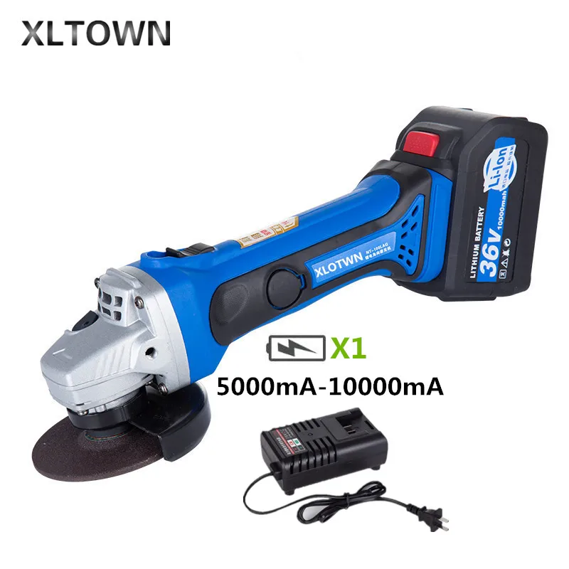 Xltown 21V перезаряжаемая высокомощная литиевая батарея угловая шлифовальная машина