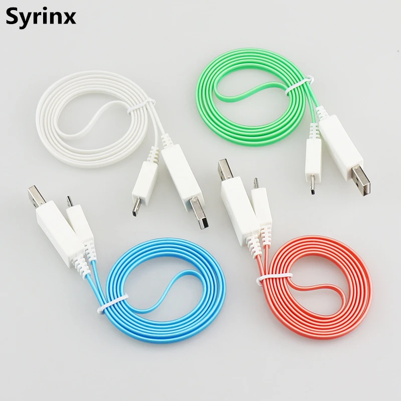 

SYRINX USB Cable Micro USB Cable LED Glow Charging Data Mobile Phone Cables For Android iPhone X 7 XS Max Type c Samsung note 9