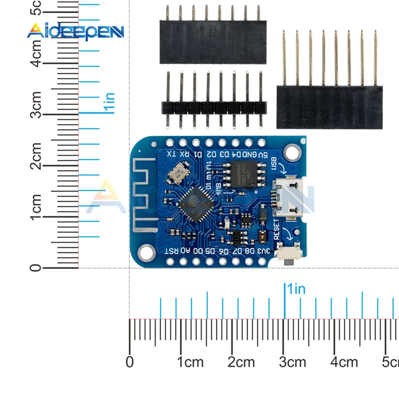 1 шт. Wemos D1 Mini V3.0 беспроводной Wi-Fi Интернет вещей макетная плата на основе ESP8266 CH340 CH340G 4 Мб для Arduino Nodemcu V2