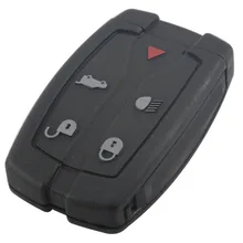 New 5 Buttons Remote Key Blade Fob Shell Case Fit For Land Rover Freelander 2 3 Replacement Free Shipping