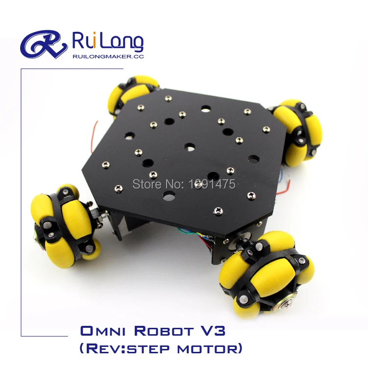 Ruilongmaker intelligent omnidirectional robot mobile robotic platform