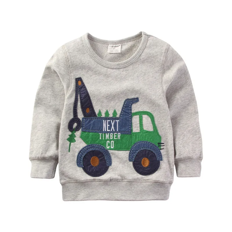 2016 New Children Boys Autmn Winter Cotton T-shhirt For Jumpingbaby Brand Kids Child Girls Full Sleeve O-neck Tees Clothing05