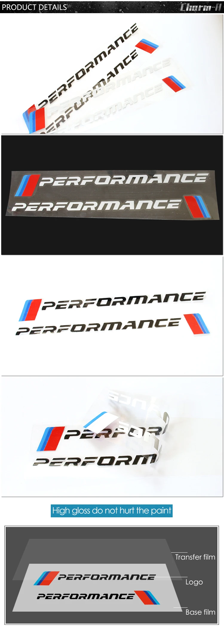 2 предмета M производительность логотип сбоку юбка наклейки настенные графический планшет для BMW e46 e39 e60 e90 e36 f30 f10 X5 e53 e70 e34 e30 f20 f15 g30