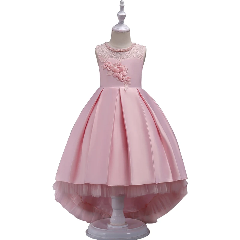 Летнее, кружевное, вечернее платье на свадьбу для девочек праздничные нарядные платья принцессы для девочек торжественные платья для выпускного Размеры От 3 до 14 лет новая детская одежда для девочек