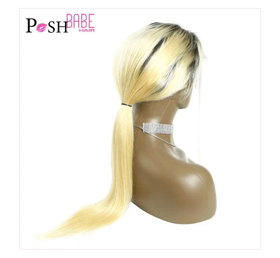 Blonde Lace Front Human Hair Wig (17)