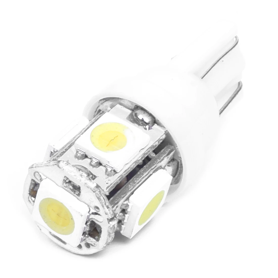 

8 X T10 W5W 194 168 BULBS LAMP LEDS 5050 SMD 5 WHITE 12V for CAR