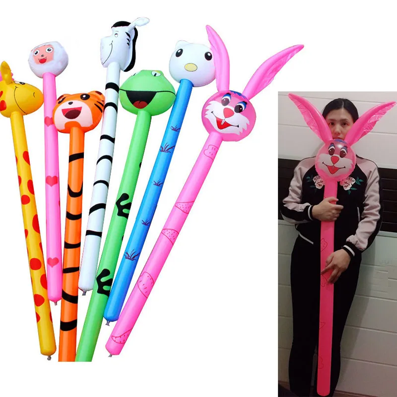 الاطفال الكرتون الحيوانات نفخ العصي الأسرة بالون لعب هدية الرياضة اجتماع المصفقين عصا الصولجانات حزب الحسنات اللوازم الاطفال الكرتون الحيوانات نفخ العصي الأسرة بالون لعب هدية الرياضة اجتماع المصفقين عصا الصولجانات حزب الحسنات اللوازم
