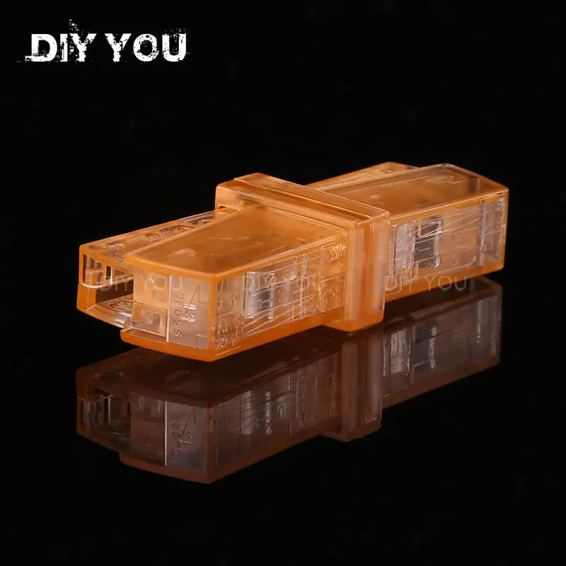 30/50/100 шт DIY YOU 224 101 (PCT 112 1P в 2 отверстия) Светодиодный светильник коннектор PCT 111/121