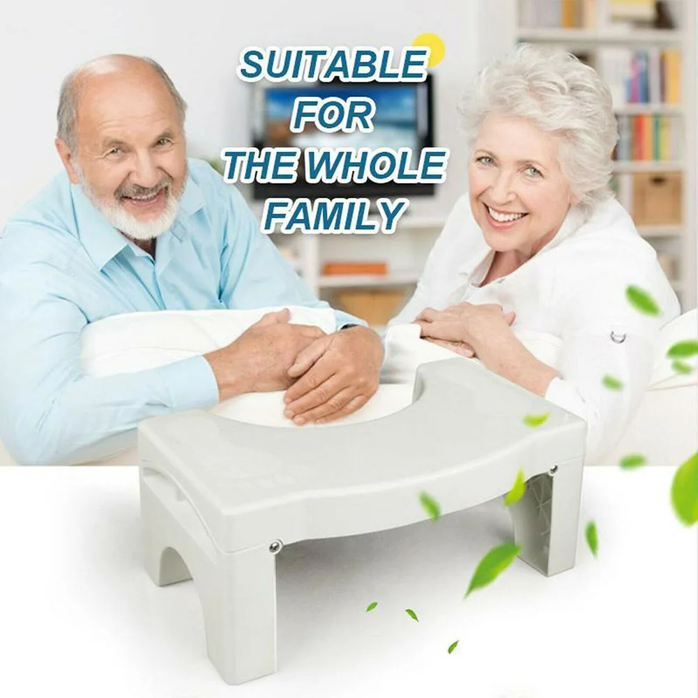 

Multi-Function Folding Toilet Stool Bathroom Potty Toilet Squat Proper Posture Hot Sale